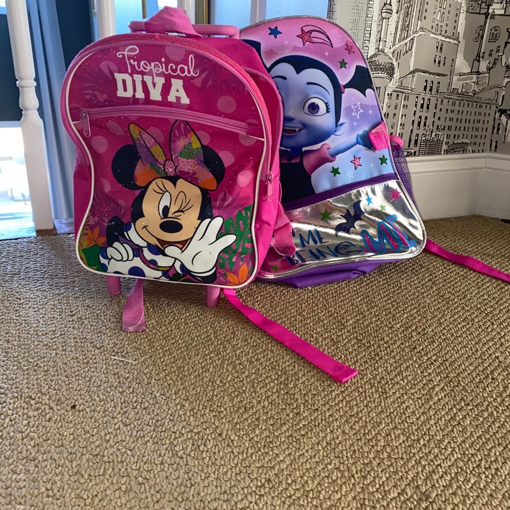 Two backpacks